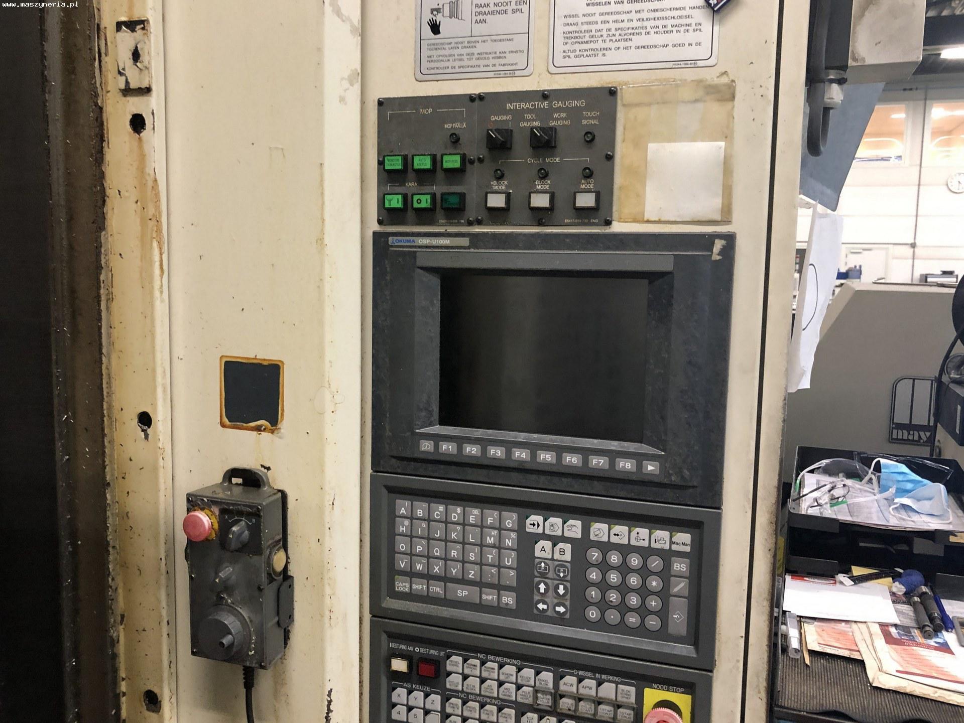  Centro di lavoro orizzontale CNC OKUMA MA-50 HB in vendita - foto 3